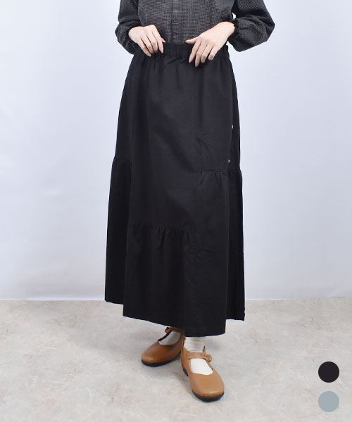 drug store's ツイル  ハギハギ スカート