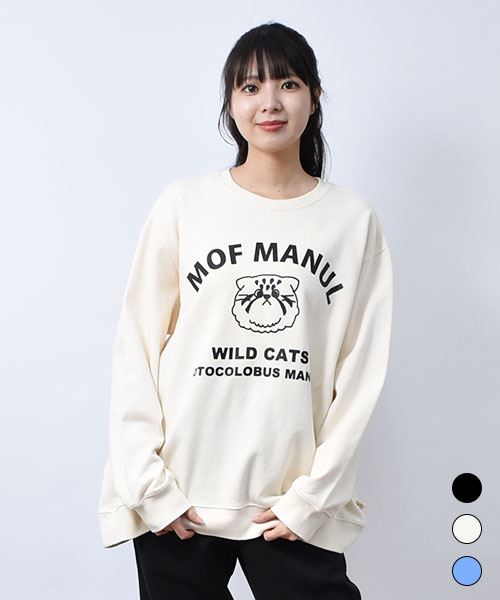 【スウェット トレーナー】 カレッジ風 プリント トレーナー