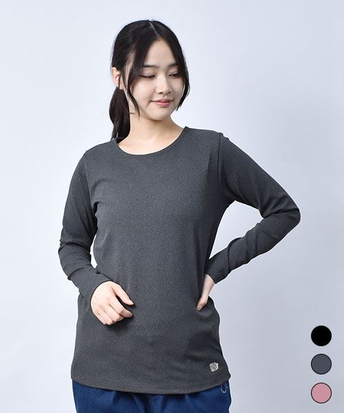 あったかインナー クルーネック