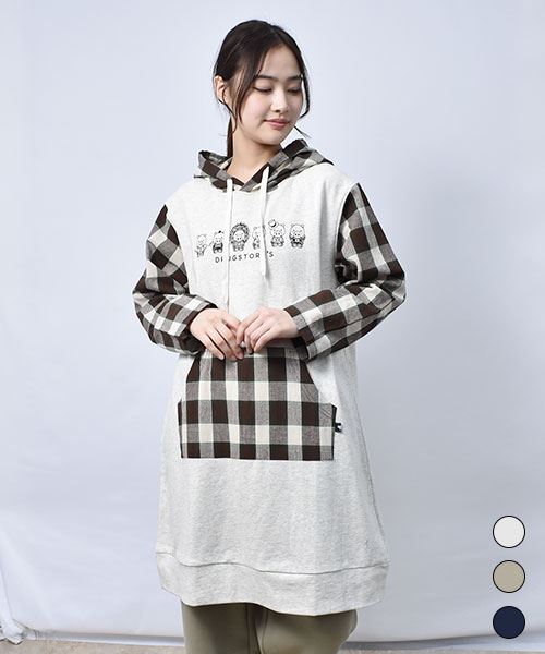 【ワンピース】 スタンディズ パーカー ワンピース