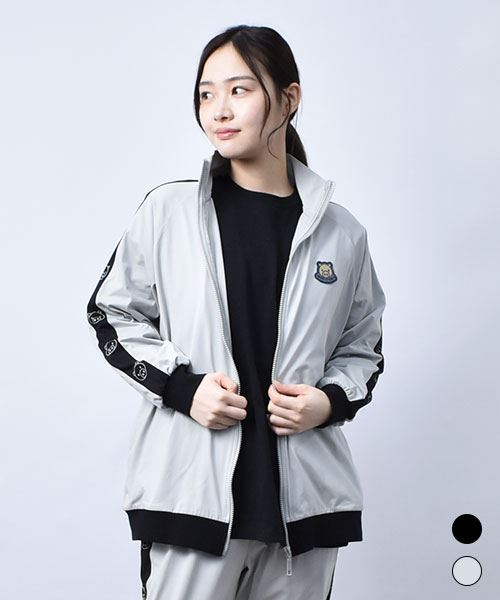 【ブルゾン】 サイドライン ジャージ ブルゾン
