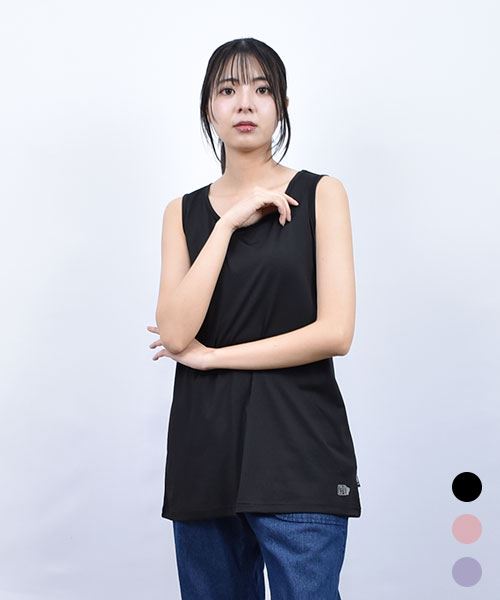 drug store's プリント Aライン タンクトップ