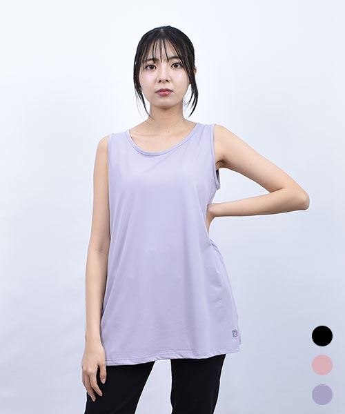 drug store's プリント Aライン タンクトップ