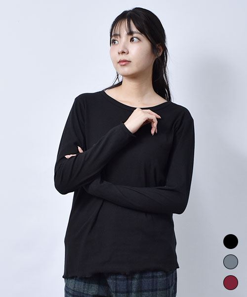 drug store's 天竺 クルーネック インナーT