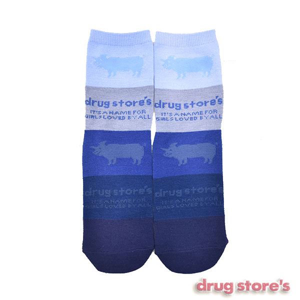 drug store's【クルー ソックス】2Pセットでお得
