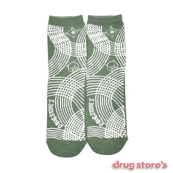 drug store's 【クルーソックス】 2Pセット買いでお得☆オリジナルソックス