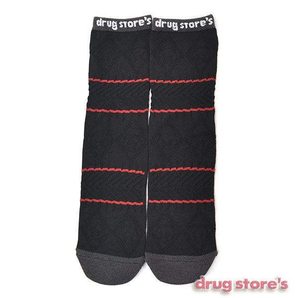 drug store's 【クルーソックス】 2Pセット買いでお得☆オリジナルソックス