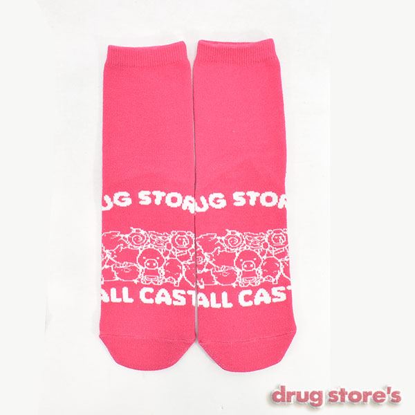 drug store's 【クルーソックス】 2Pセット買いでお得☆オリジナルソックス