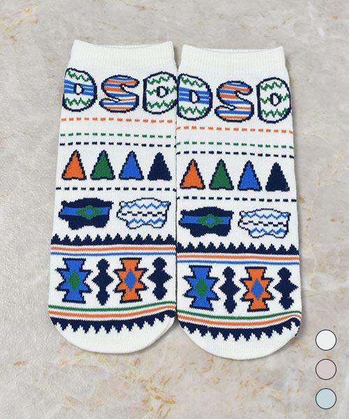 drug store's 【アンクルソックス】 3Pセット買いでお得☆オリジナルソックス