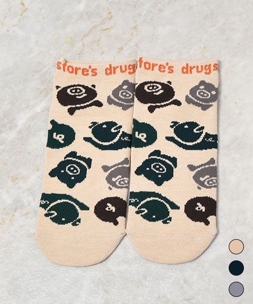 drug store's 【アンクルソックス】3Pセットでお得