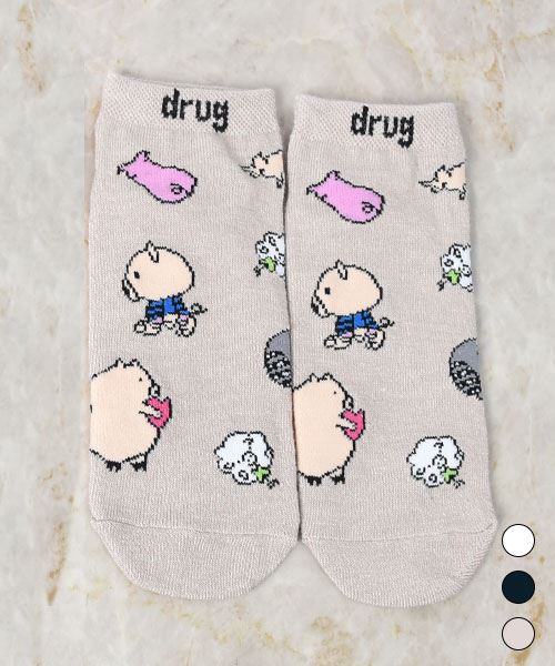 drug store's 【アンクルソックス】3Pセットでお得