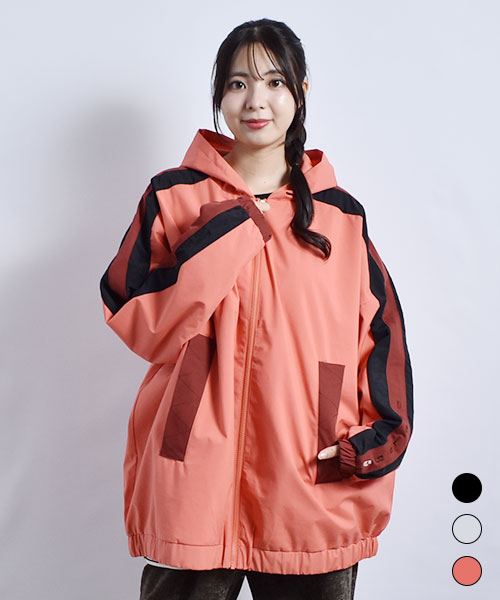 D.S.CLUB 袖ライン 撥水加工 マウンテン ブルゾン