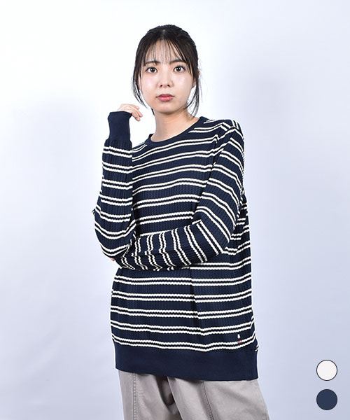 D.S.CLUB ボーダー ニットソー