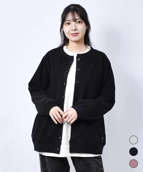 【カーディガン / ニット】 ニットソー カーディガン