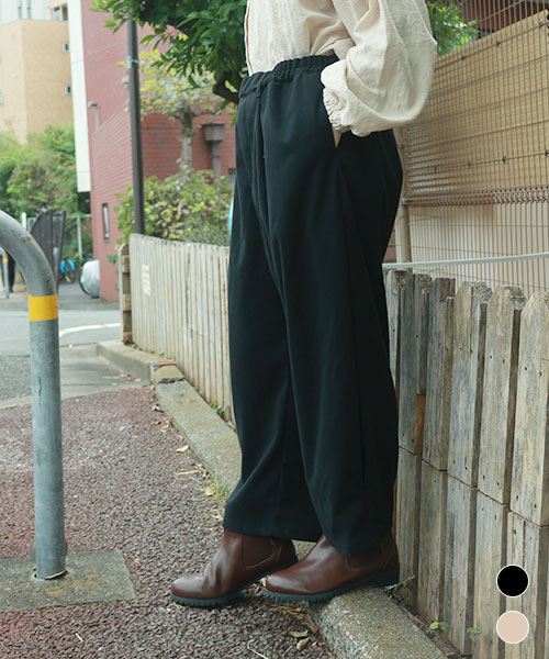 fu-ai 脇BOX タック パンツ