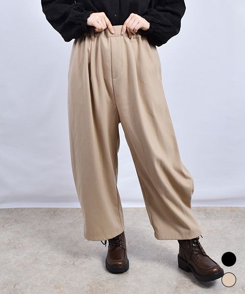 fu-ai 脇BOX タック パンツ