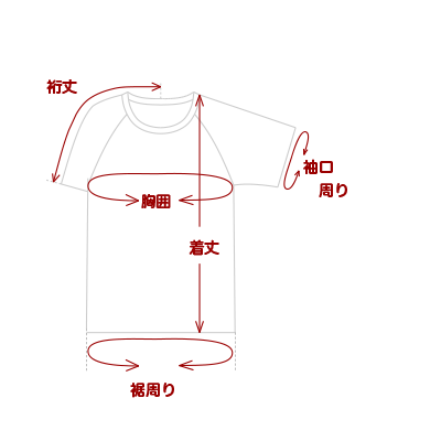 ラグランスリーブ